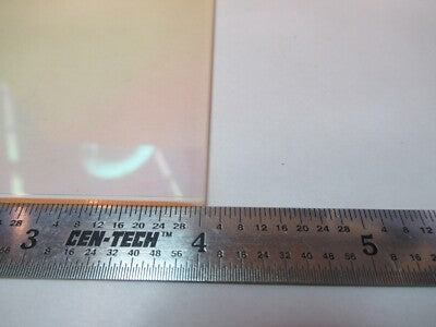 OPTICAL LARGE PLATES BK7 GLASS COATED PRO LASER OPTICS AS PICTURED &A3-B-46
