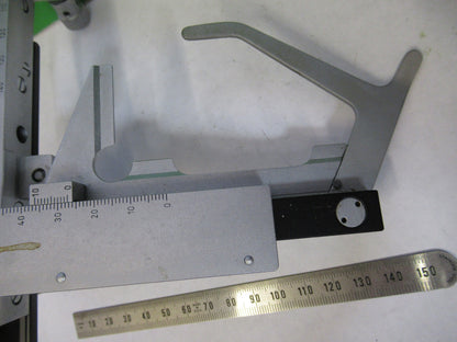 LEITZ WETZLAR GERMANY XY STAGE CLIPS MICROSCOPE PART AS PICTURED X2-A-24