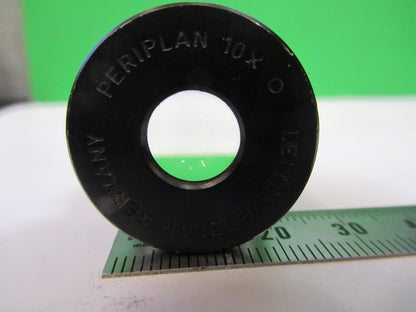 LEITZ GERMANY PERIPLAN 10X O EYEPIECE MICROSCOPE PART AS PICTURED 8X-A-09