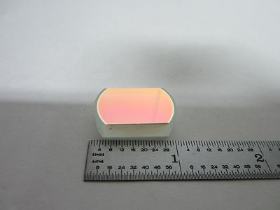 OPTICAL TRUNCATED DICHROIC MIRROR FILTER LASER OPTICS BIN#R3-63