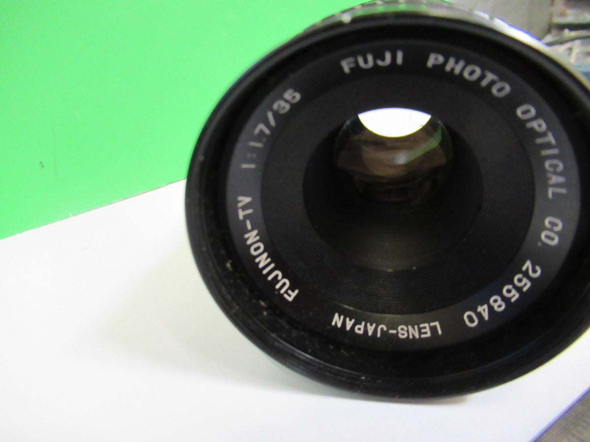 LENS JAPAN FUJINON-TV FUJI PHOTO OPTICAL 1:1.7/35 OPTICS X5-A-50