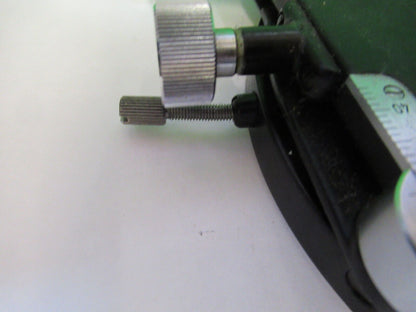 WILD M20 SWISS STAGE TABLE MICROMETER MICROSCOPE PART OPTICS AS PICTURED R8-A-58