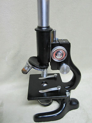 Vintage Optical Bausch & Lomb Microscope Collectable Ok Optics