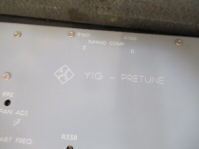 BOARD for ROHDE & SCHWARZ EMI RECEIVER YIG PRE-TUNE 1020.8590.02 &B5-A-02
