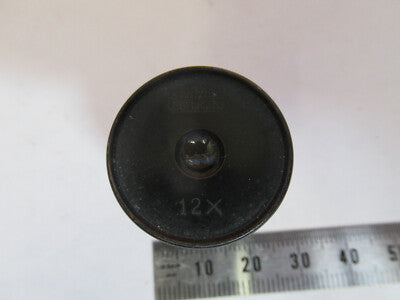 Antique Winkel Carl Zeiss AG Gottingen 12X Eyepiece Microscope Part