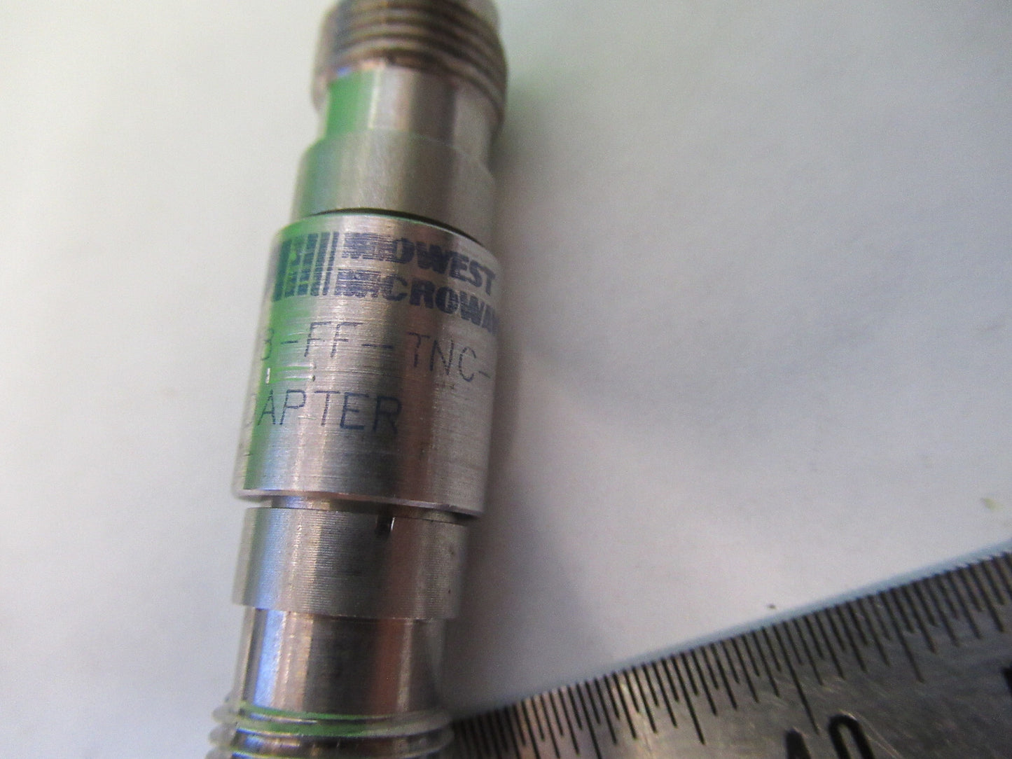 MIDWEST MICROWAVE ADT-2598-FF-TNS-02 ADPATER RF FREQUENCY AS PICTURED  X7-A-28