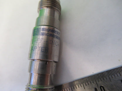 MIDWEST MICROWAVE ADT-2598-FF-TNS-02 ADPATER RF FREQUENCY AS PICTURED  X7-A-28