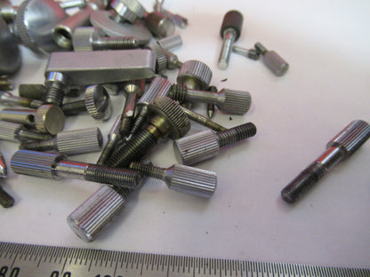 HUGE LOT ASSORTED SCREWS LEITZ BAUSCH ETC MICROSCOPE PART AS PICTURED T9-A-66