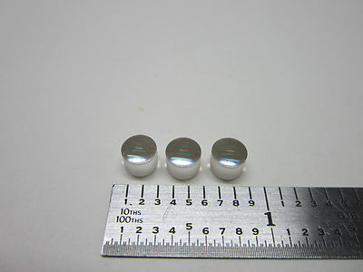 LOT 3 EA MIL SPEC OPTICAL LENSES LENS LASER SANTA BARBARA OPTICS APPLIED