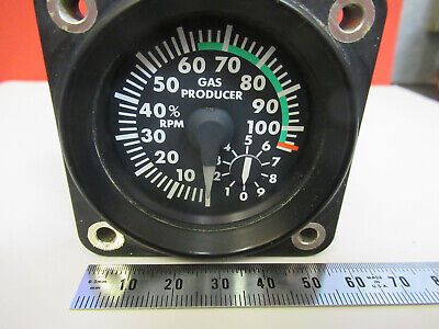 BELL 206 INDICATOR GAS PRODUCER AIRCRAFT PART 206-075-682-107 AS PICTURED C1-A-9