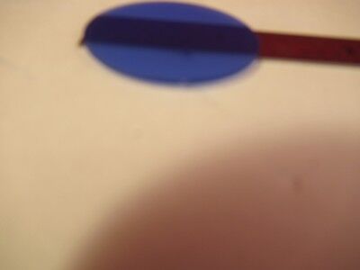 WILD HEERBRUGG SWISS M20 BLUE FILTER MICROSCOPE PART OPTICS &33-B-05