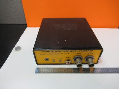 COLLECTABLE WENZEL COUNTER-MATE FREQUENCY STANDARD QUARTZ AS PICTURED &P7-A-19