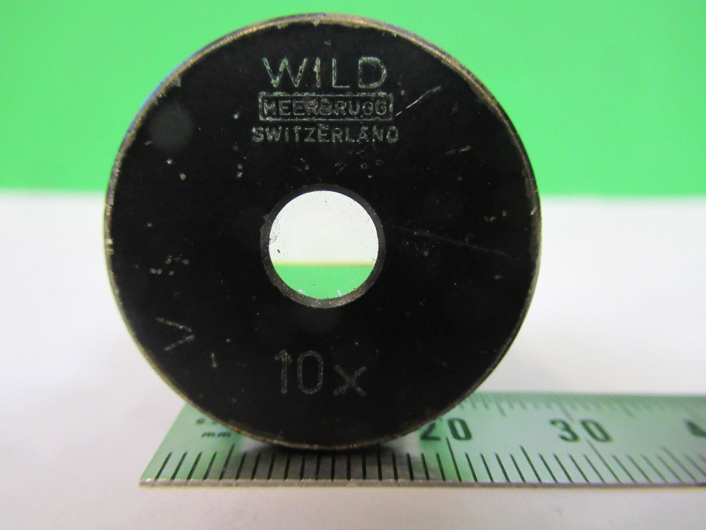 Wild 10X Swiss Lens Ocular Eyepiece Microscope Part AS Pic
