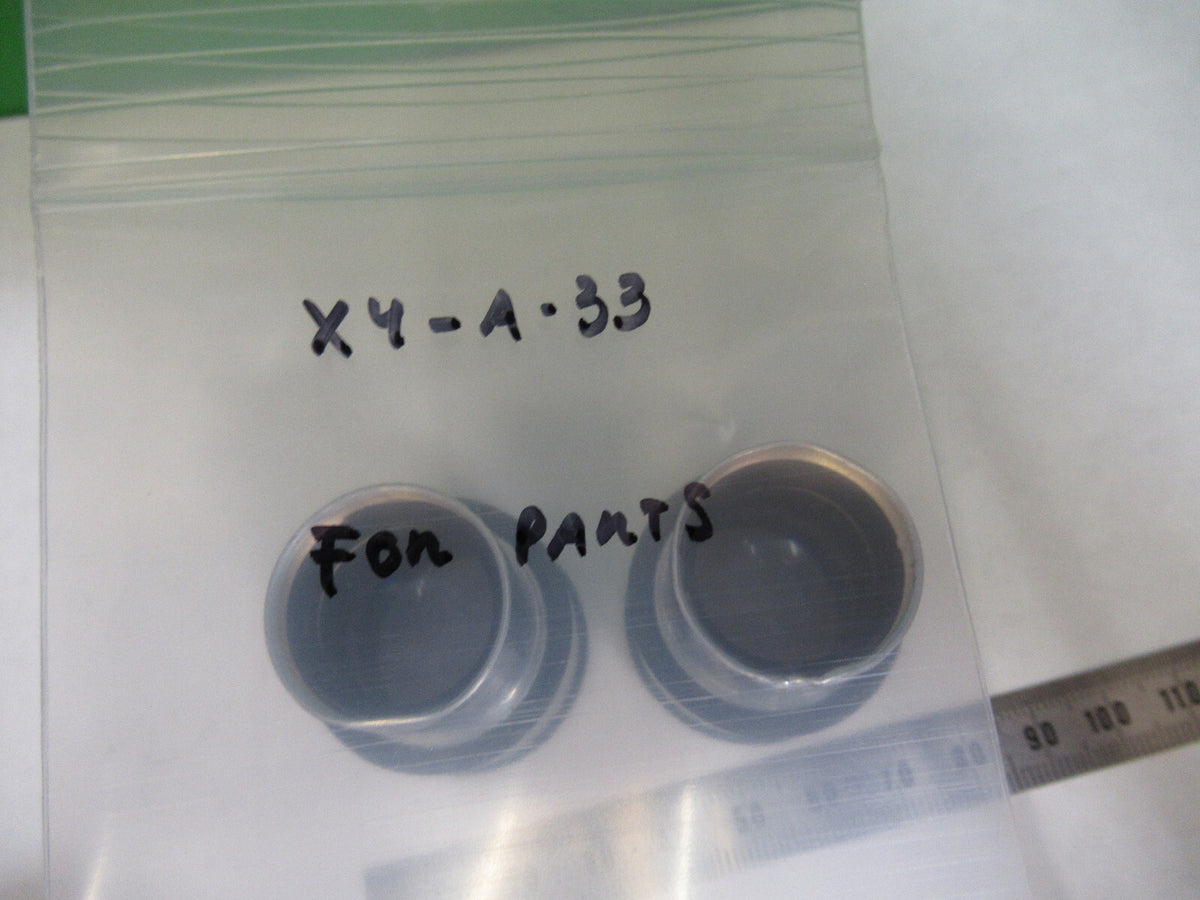 OLYMPUS JAPAN PAIR EYEPIECES WF10X OPTICS MICROSCOPE PART AS PICTURED X4-A-33