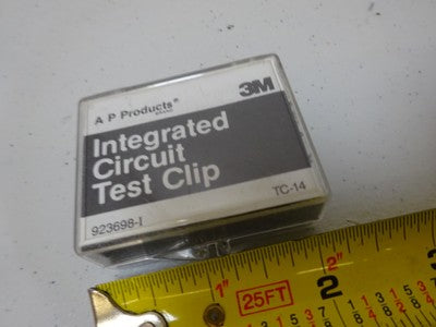 IC TEST CLIP 3M TC-14 14 PINS BIN#K3-96