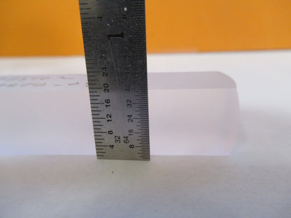 Optical Long Bi Convex Bar Glass Lens Rare Laser Optics