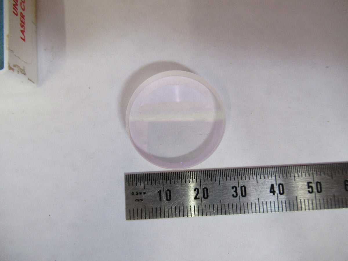 OPTICAL ex-NASA COATED LENS PRO LASER OPTICS AS PICTURED Y1-A-21