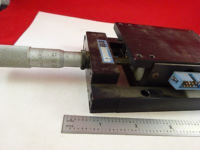 MICROSCOPE PART POSITIONING ARDEL KINAMATIC MICROMETER STAGE AS IS BIN#F8