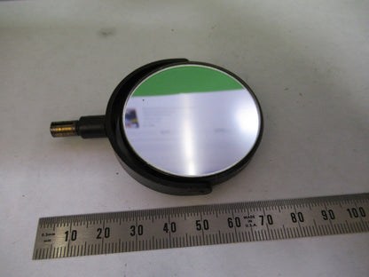 ANTIQUE BAUSCH LOMB MIRROR ASSEMBLY OPTICS MICROSCOPE PART AS PICTURED S7-A-05