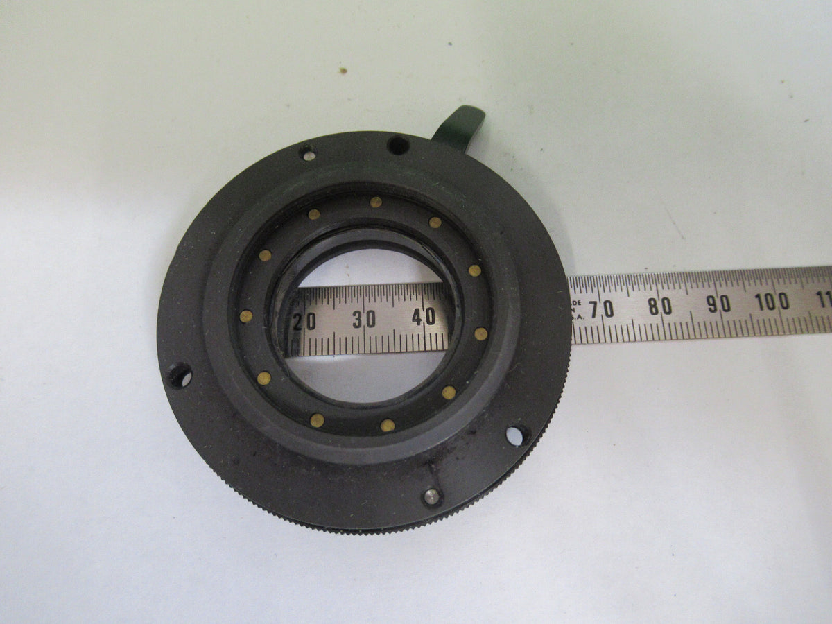 Vintage American Optical Co. American Diaphragm Iris Optics Microscope Part