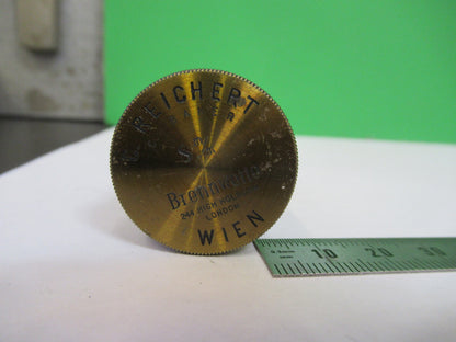 ANTIQUE REICHERT BAKER 8mm OBJECTIVE RARE MICROSCOPE PART AS PICTURED R2-B-22