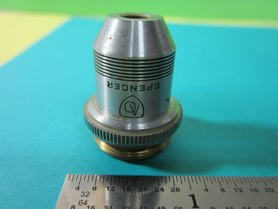 MICROSCOPE PART OBJECTIVE SPENCER AO 10X INFINITY CORRECTED OPTICS  BIN#B3-06