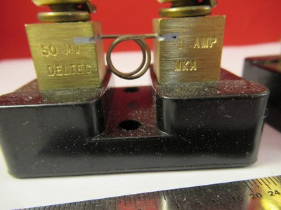 LOT 2 EA DELTEC 50W 1 AMP MKA ELECTRICAL LOAD RESISTOR AS PICTURED PART &FT-1-36
