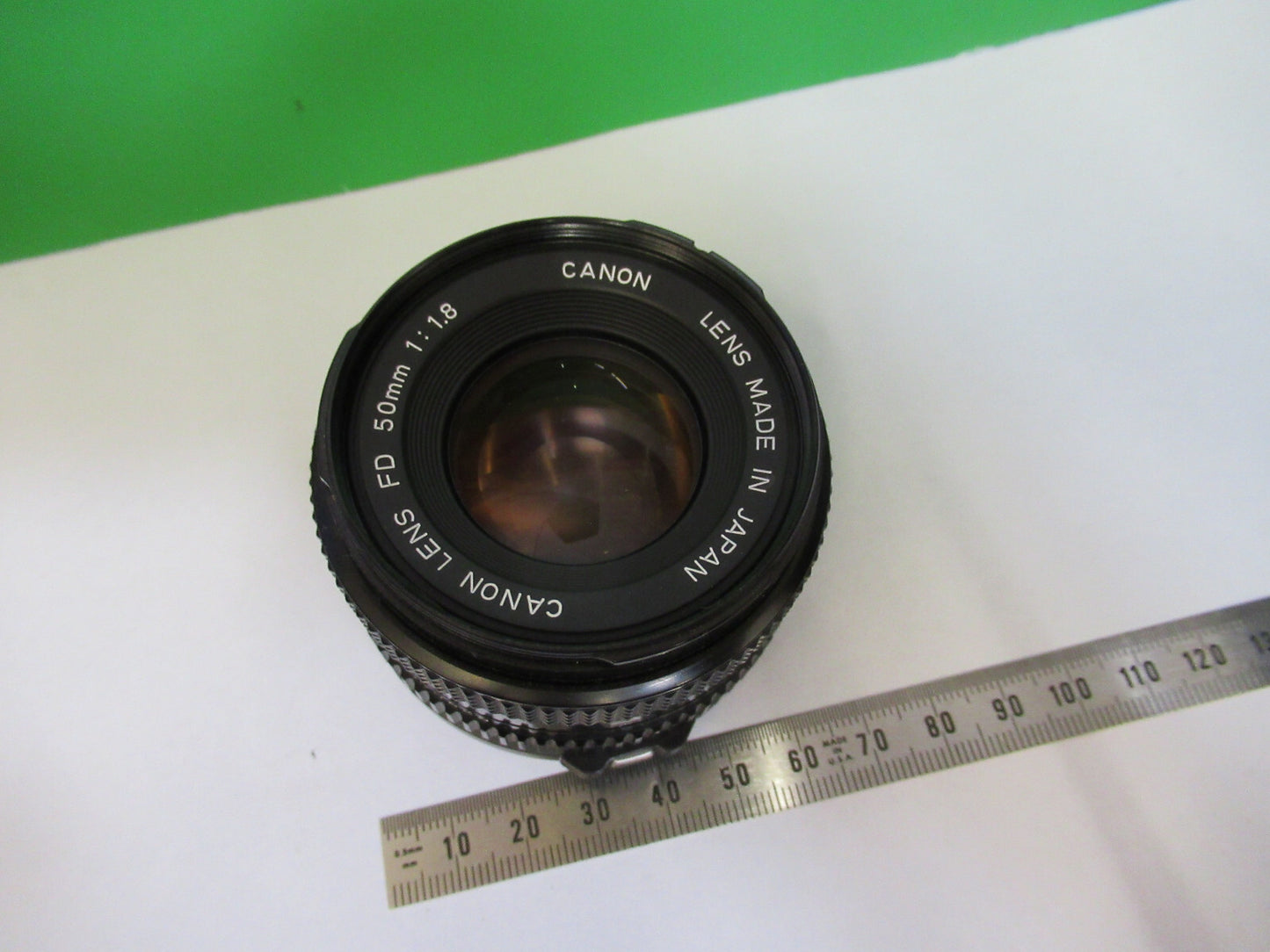 Lens Camera Canon Japan F 1.8 50mm Optics