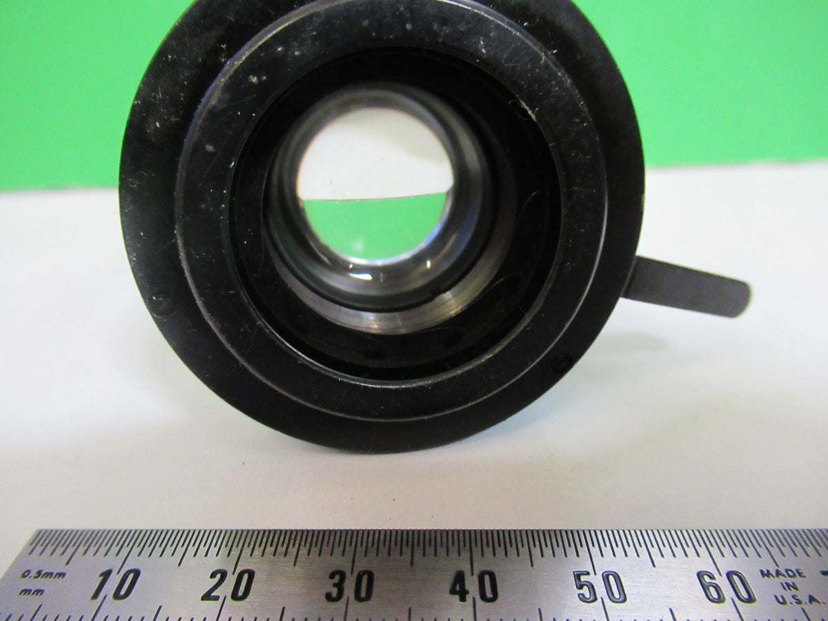 SPENCER AO ANTIQUE CONDENSER +IRIS OPTICS MICROSCOPE PART AS PICTURED 80-B-17