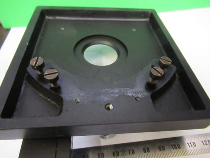 UNITRON MPH JAPAN XY STAGE TABLE MICROSCOPE PART AS PICTURED U8-A-13