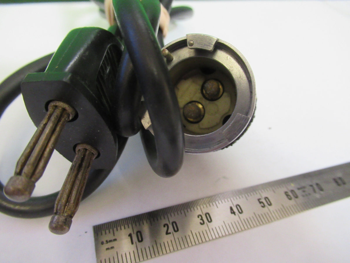 NIKON JAPAN LAMP CABLE ASSEMBLY MICROSCOPE PART AS PICTURED &G2-A-50