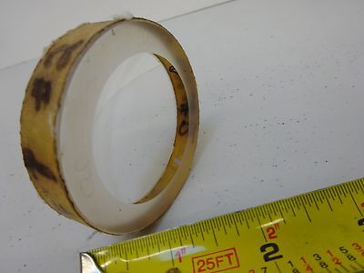 OPTISCHES DICKES CX-CC-OBJEKTIV KONVEX KONKAV LASEROPTIK MIT MIL-SPEZIFIKATION WIE IST BIN#P4-B-28