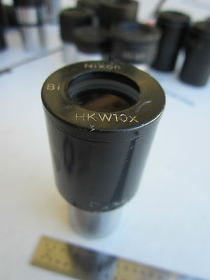 Optical Microscope Part Eyepiece Nikon Japan HKW10X Bi Optics Dwr