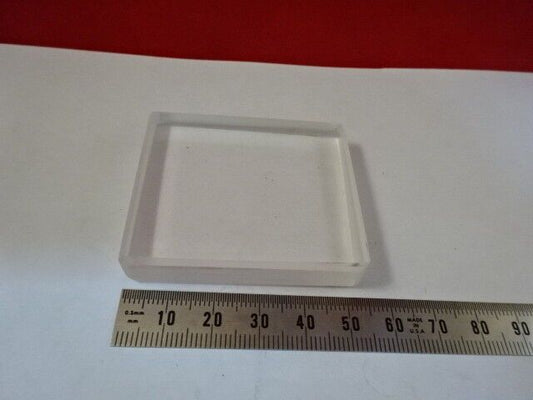 SLAB POLISHED SYNTHETIC QUARTZ SINGLE CRYSTAL HIGH PRESSURE SEED INSIDE &5-DT-D
