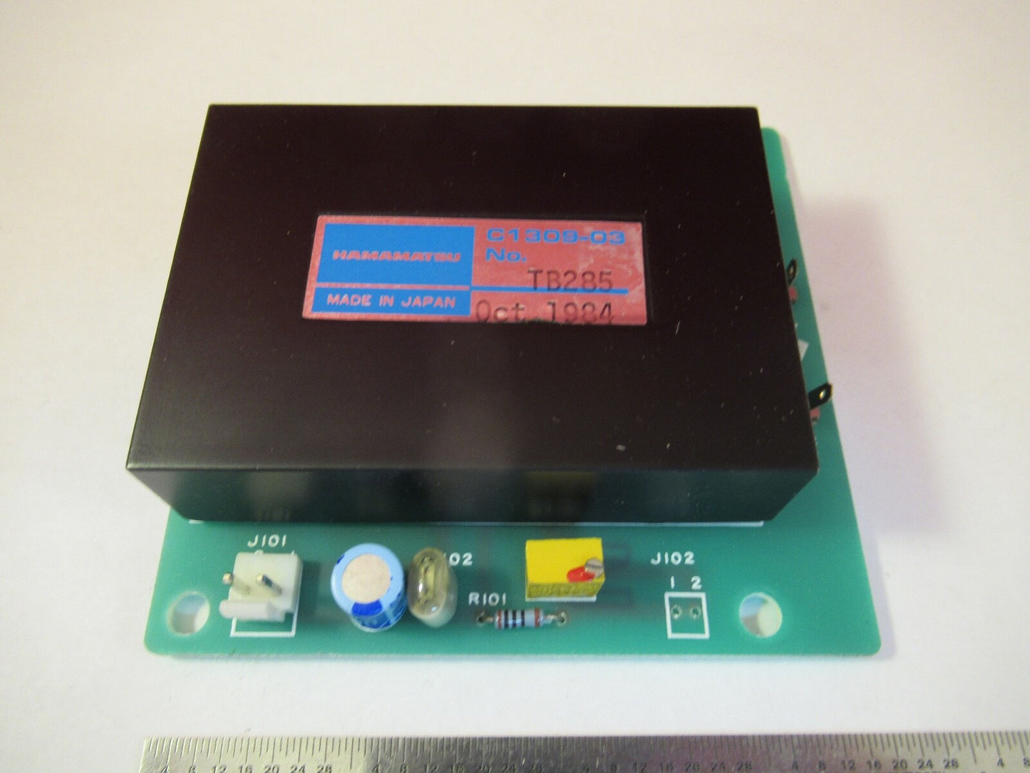 Hamamatsu C1309-03 Hv Power Supply Vanox Microscope Part