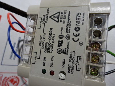Omron Japan S82K-05024 Power Supply 24V Control Systems