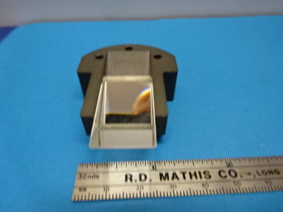 MICROSCOPE PART OLYMPUS JAPAN MOUNTED PRISM OPTICS AS IS #90-74