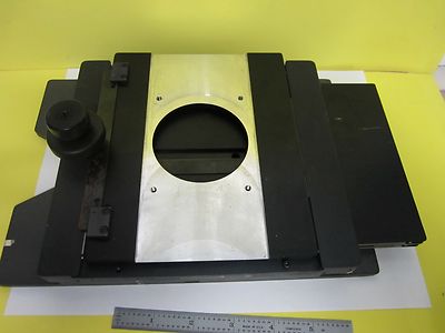 MICROSCOPE PART STAGE TABLE for WAFERS OPTICS AS IS BIN#U3