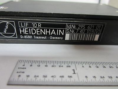 POSITIONING HEIDENHAIN LIF 10 R GERMANY OPTICS MICROSCOPE AS IS BIN#58-20