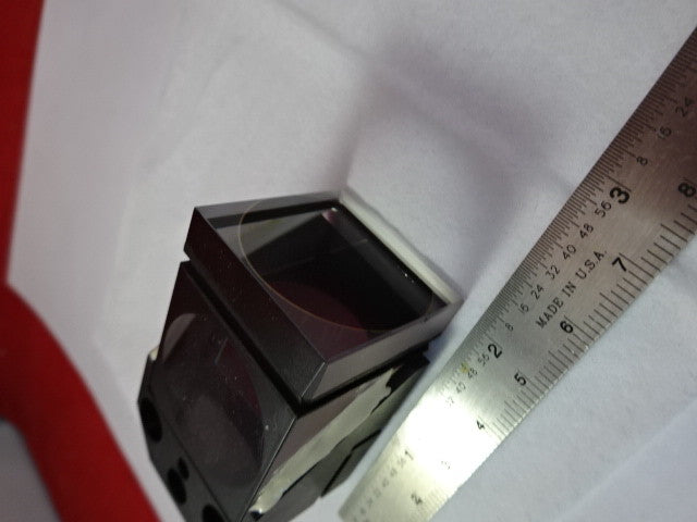 REICHERT LEICA POLYLITE  MOUNTED PRISM ASSEMBLY MICROSCOPE PART  AS IS #B8-A-16