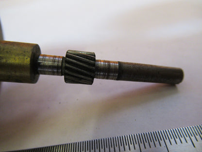 Antique Brass Bausch & Lomb Knob Gross Adjust Microscope Part