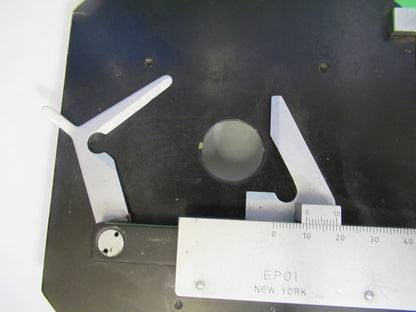 NIKON EPOI JAPAN  XY STAGE TABLE MICROSCOPE PART AS PICTURED T7-FD-94