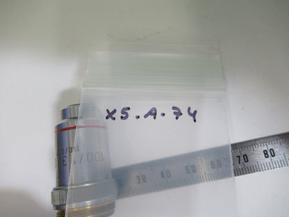 CBS KASSEL GERMANY 100X  /160 OBJECTIVE  MICROSCOPE PART AS PICTURED X5-A-74
