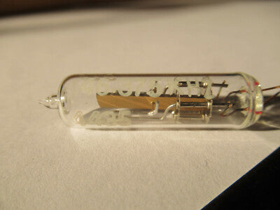 Antique Quartz Radio Crystal Morion Glass Holder Frequency Control