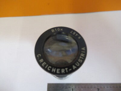 C. Reichert B 10X Austria Eyepiece Microscope Part Optics