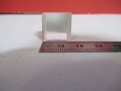 BAUSCH LOMB OPTICS GLASS PRISM MICROSCOPE PART AS PICTURED #S5-A-08