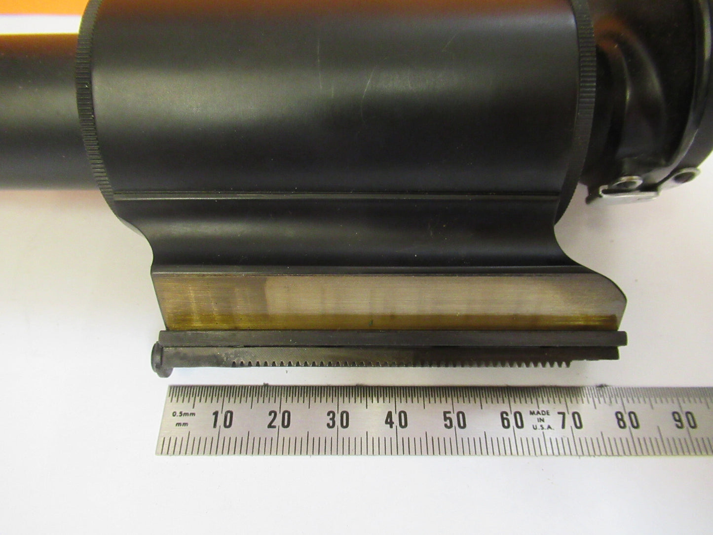 American Optical Co. Spencer Lens Co. Antique Tubus + Nosepiece Microscope Part