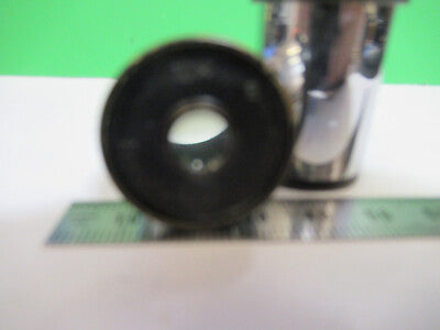 PAIR ERNST 10X LEITZ EYEPIECE OCULAR OPTICS MICROSCOPE PART AS PICTURED &3-C-13