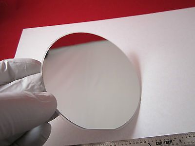 RARE SAPPHIRE WAFER SINGLE CRYSTAL COATED WITH PLATINUM 3000 ANGSTROMS  BIN#1C