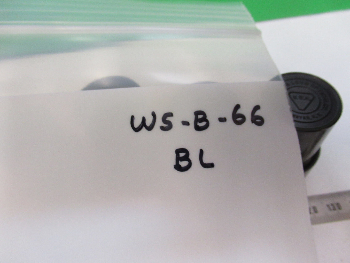 BAUSCH LOMB LOT PLASTIC OBJECTIVE CANS MICROSCOPE PART AS PICTURED W5-B-66